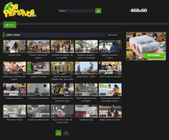 Osprimitivos.com(Os Primitivos) Screenshot
