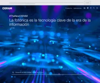 Osram-Latam.com(Luz es OSRAM) Screenshot