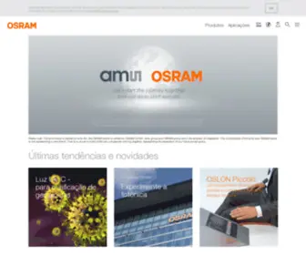 Osram.com.br(Iluminação) Screenshot