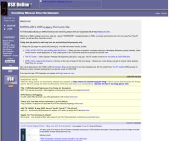 Osronline.com(OSR Online) Screenshot