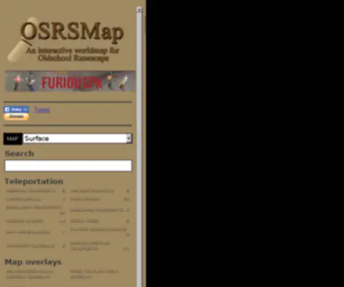 Osrsmap.com(Osrsmap) Screenshot
