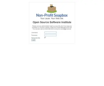 OSS-Institute.org(Open Source Software Institute) Screenshot