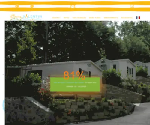 Ossau-Camping-Valentin.com(Vallée d'Ossau) Screenshot