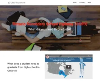 OSSD-Requirements.ca(OSSD Requirements) Screenshot