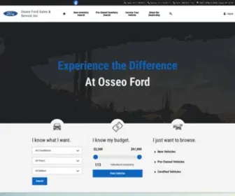 Osseoford.com(Osseo Ford Sales & Service Inc) Screenshot