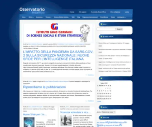 Osservatorioanalitico.com(Osservatorio Analitico) Screenshot