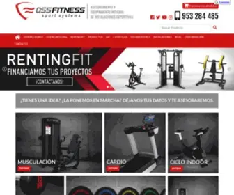 Ossfitness.com(Oss Fitness: Venta de Máquinas de Gimnasio Profesionales) Screenshot