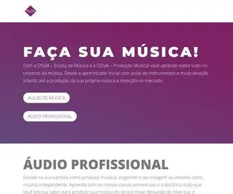 Ossia.com.br(OSSIA Centro Musical) Screenshot