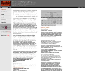 Ossietzky.net(Arno Klönne) Screenshot