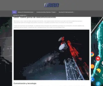 OSSN.com.pe(Nuevo portal de telecomunicaciones) Screenshot