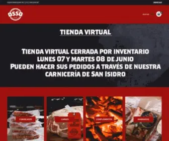 Ossocarniceria.pe(Ossocarniceria) Screenshot