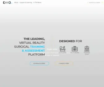 Ossovr.com(Osso VR is a surgical training and assessment platform) Screenshot