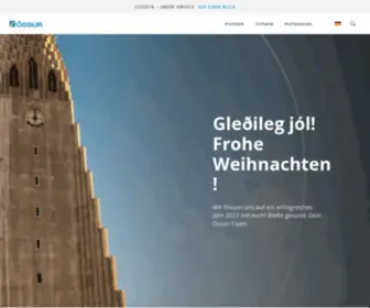 Ossur.de(Össur Deutschland) Screenshot