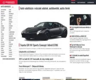 Osszesauto.hu(Autók műszaki adatai ✅ autók fogyasztása teljesítménye gumiabroncsméret. Autó) Screenshot