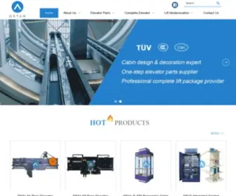 Ostarelevator.com(Suzhou Ostar Elevator Co) Screenshot