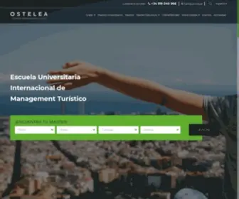 Ostelea.com(Escuela de Turismo) Screenshot