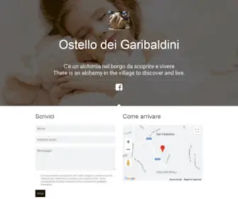 Ostellogaribaldini.it(Ostello dei Garibaldini) Screenshot