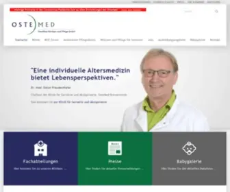 Ostemed.de(Startseite) Screenshot