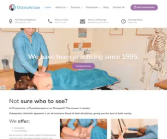 Osteoactive.net.au(OsteoActive) Screenshot