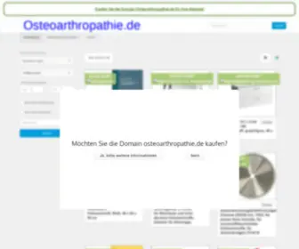 Osteoarthropathie.de(Osteoarthropathie) Screenshot