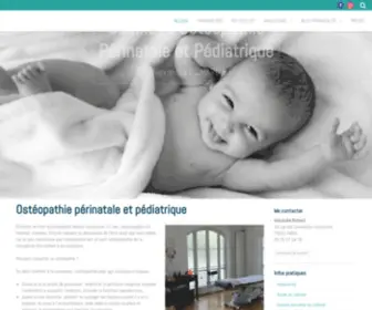 Osteopathe-Paris-75.com(Ostéopathie) Screenshot