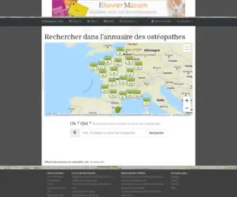 Osteopathe.com(Annuaire) Screenshot