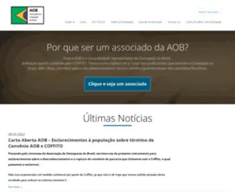 Osteopatiabrasil.org.br(AOB) Screenshot