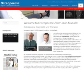 Osteoporosezentrum.de(München) Screenshot