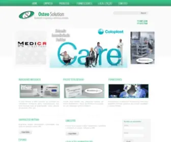 Osteos.com.br(Osteo Solution) Screenshot