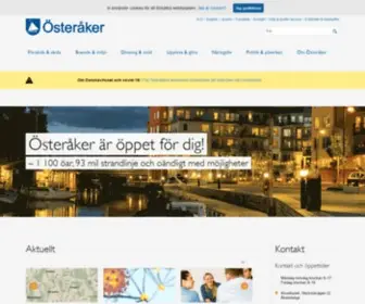 Osteraker.se(Österåkers kommun) Screenshot