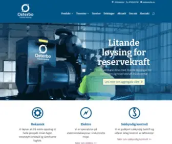 Osterbo.no(Østerbø Solutions) Screenshot