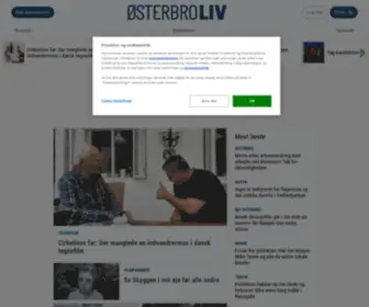 Osterbroliv.dk(ØsterbroLIV → Seneste nyt) Screenshot