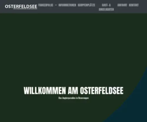 Osterfeldsee.de(Höxter) Screenshot