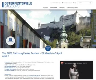 Osterfestspiele-Salzburg.at(Osterfestspiele Salzburg 2024) Screenshot