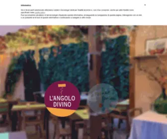 Osteriaangolodivino.it(Nel cuore del borgo San Giuliano) Screenshot