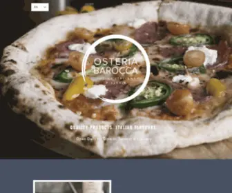 Osteriabarocca.com(Osteria Barocca) Screenshot