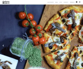 Osteriamoderna.com(Ristorante e pizzeria a Santorso (VI)) Screenshot