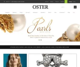 Osterjewelers.com(Oster Jewelers Cherry Creek North) Screenshot