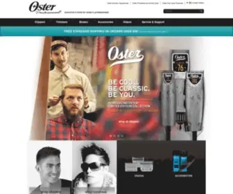 Osterstyle.com(Oster Professional Products Clippers Trimmers Blades Accessories Shears) Screenshot