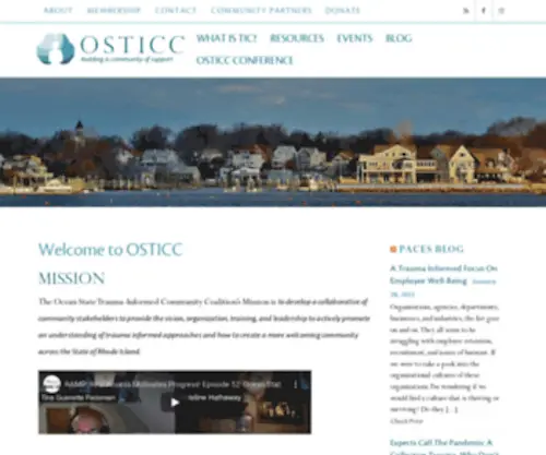Osticc.org(Building a Community of Support) Screenshot
