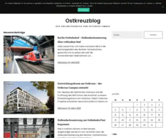 Ostkreuzblog.de(Das Onlinetagebuch zum Ostkreuz) Screenshot