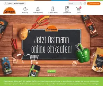 Ostmann.de(Ostmann Gewürze) Screenshot