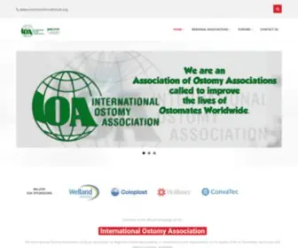 Ostomyinternational.org(International Ostomy Association (IOA)) Screenshot