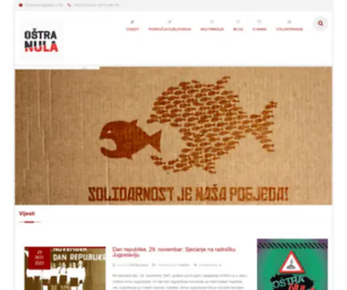 Ostranula.org(Oštra) Screenshot