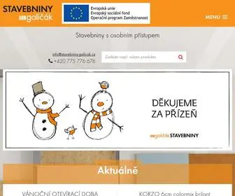 Ostrava-Stavebniny.cz(Stavebniny s osobním přístupem) Screenshot