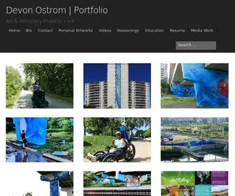 Ostrom.ca(Art & Advocacy Projects) Screenshot