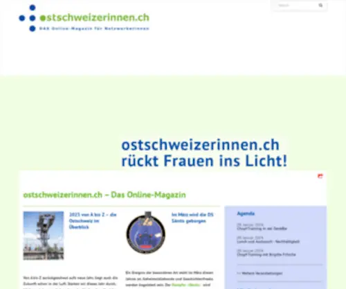 Ostschweizerinnen.ch(Das Online) Screenshot