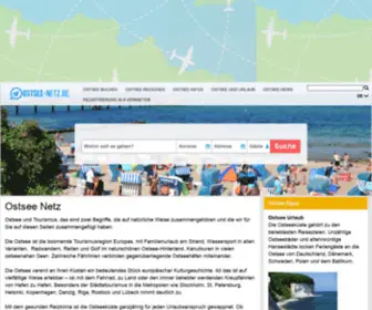 Ostsee-Netz.de(Tipps für den Ostsee Urlaub) Screenshot