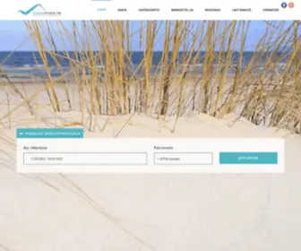 Ostseemiete.de(Ostsee Ferienwohnung & Ferienhaus mieten auf) Screenshot