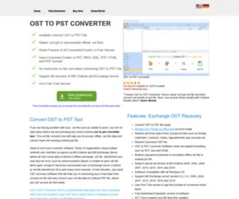 Osttopstconverter-Tool.com(OST to PST Converter Tool) Screenshot